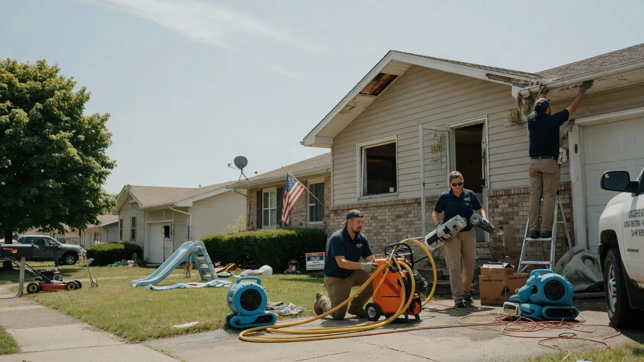 Water Damage Restoration in Liberty, IN near me